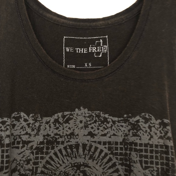 Black free people tank top “Mañana” - Picture 2 of 2